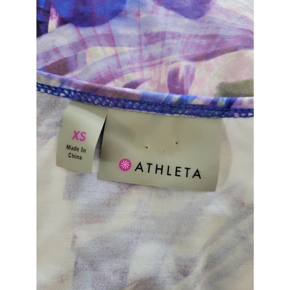 Athleta Womens Aquatic Floral Kailua Rash Guard Size XS - Picture 9 of 9
